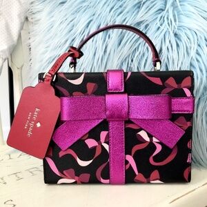 KATE SPADE, New York, Wrapping Party Gift Box, Leather, Crossbody Handbag, Purse